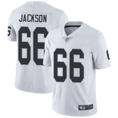 Men Oakland Raiders Limited White Gabe Jackson Road Jersey NFL Football #66 Vapor Untouchable Jersey->nfl t-shirts->Sports Accessory